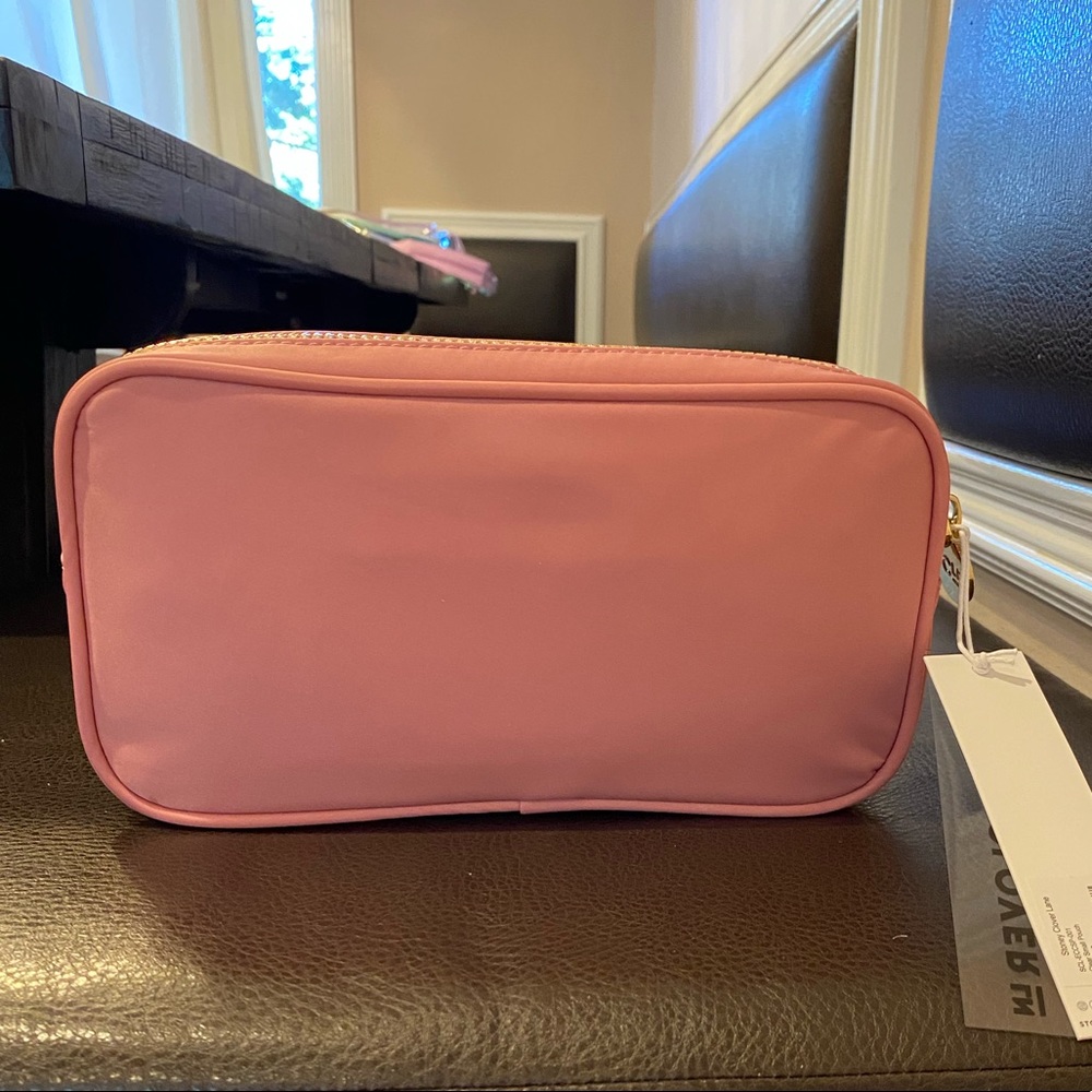 Stoney Clover Lane Mauve Clear front pouch brand new with tags sold out! - Picture 2 of 3